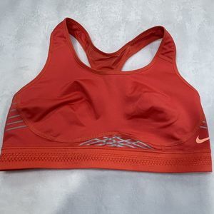 Nike Pro Fierce Reflective Sports Bra Medium Support Training SIZE XS